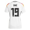 Maglia ufficiale Germania Sane 19 Casa Euro 2024 per Donna